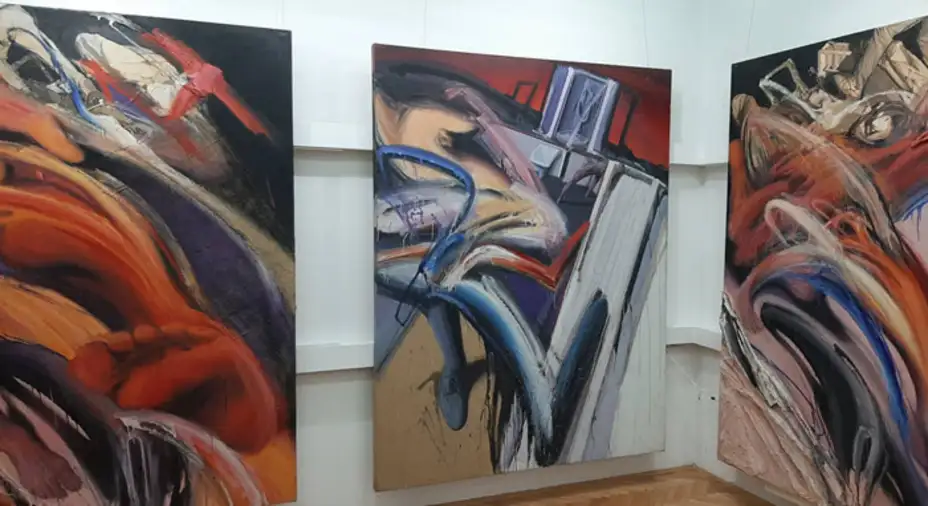 Izložba „U čast Zoranu Radmiloviću“ Miloša Šobajića