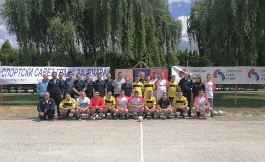 "Sport u policiji": Akcija Sportskog saveza Srbije i Ministarstva unutrašnjih poslova održana u Zaječaru