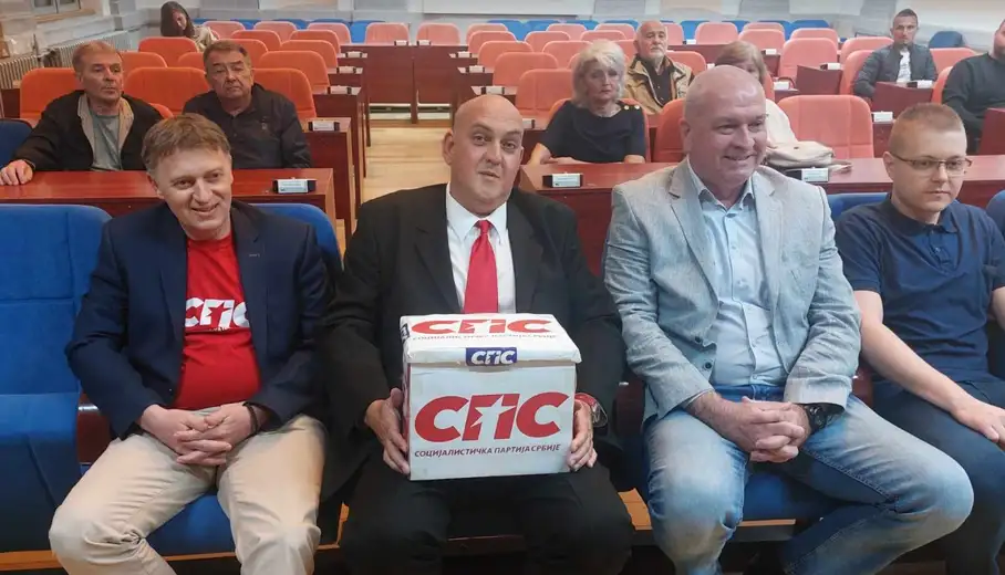 SPS predao izbornu listu: Prvi na listi Aleksandar Diković