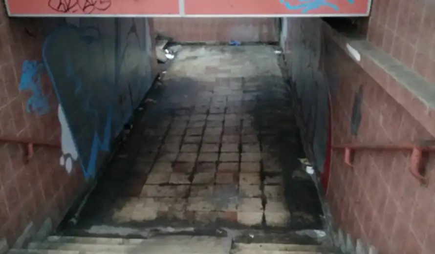 Podzemni prolaz kod Doma zdravlja opet u lošem stanju