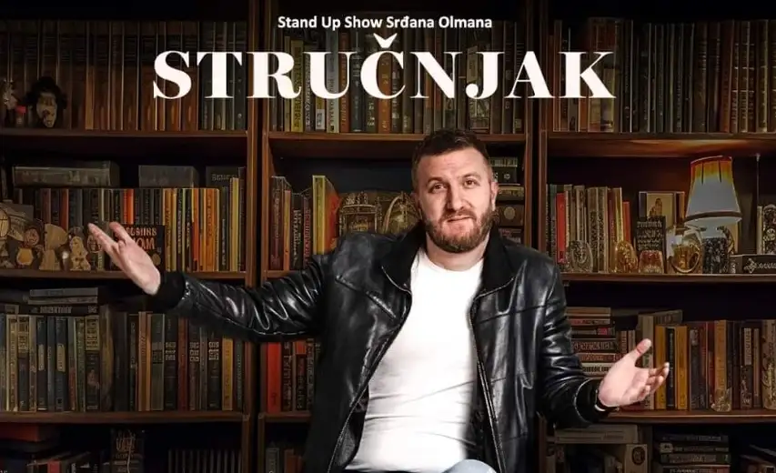 U Zaječaru Srđan Olman izvodi svoj novi Stand Up Show “Stručnjak”