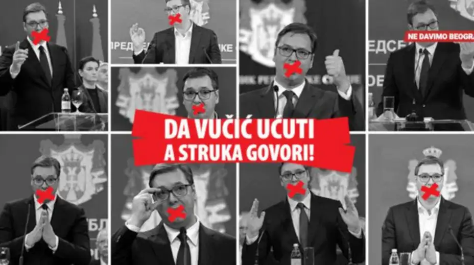 Pokrenuta peticija: Manje Vučića, više lekara