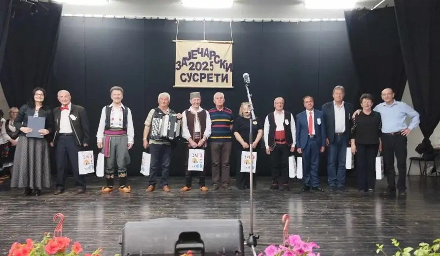 Održan 5. Međunarodni festival kulturno-umetničkih društava penzionera, „Zaječarski susreti 2025.”