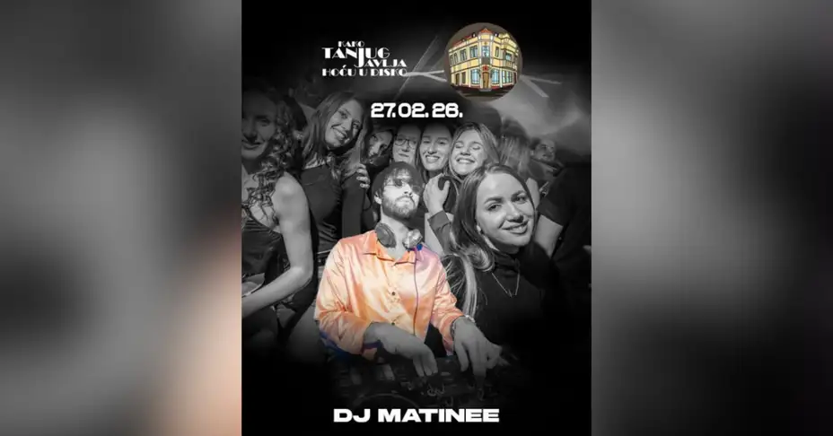 Omladinski centar: Žurka “Kako Tanjug javlja, hoću u disko!”  u petak