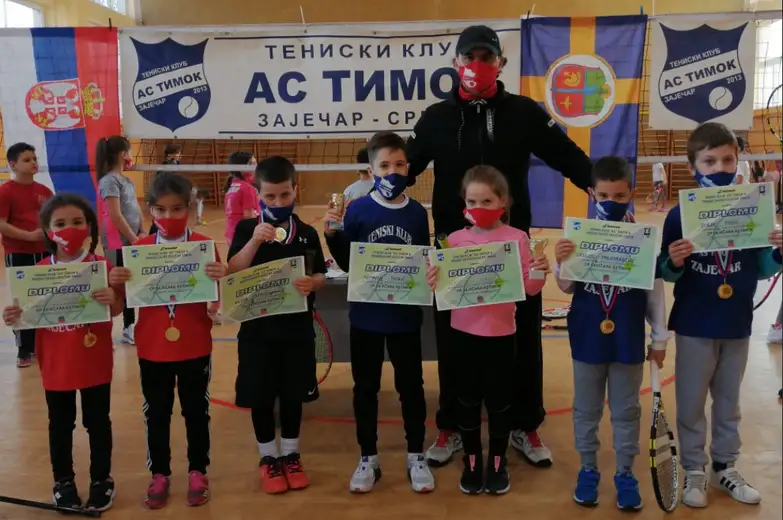 U Zaječaru održan još jedan teniski turnir: Tara Sajčić i Nemanja Pajkić pobednici