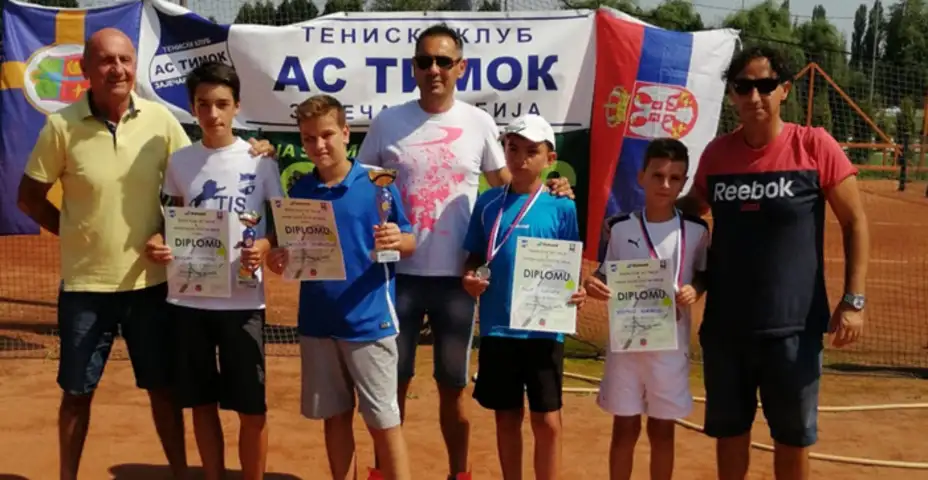 Održan teniski turnir: Danilo Jovanović prvi, Bogdan Ivković drugi