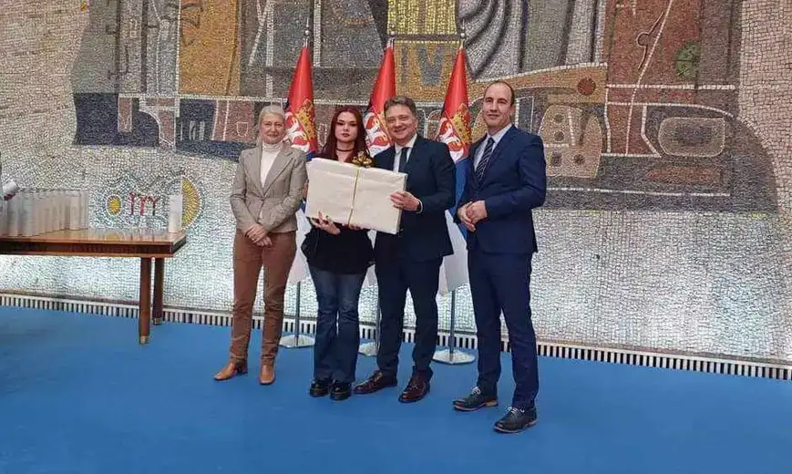 Priznanje za Teodoru Milovanović