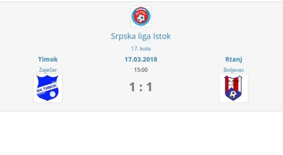 Jedan, ali vredan: "Timok" se izborio za bod!