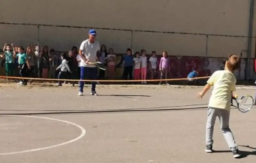 OŠ "Đura Jakšić" iz Zaječara i teniski klub "AS Timok" i ove godine u projektu "Tenis u osnovnim školama"
