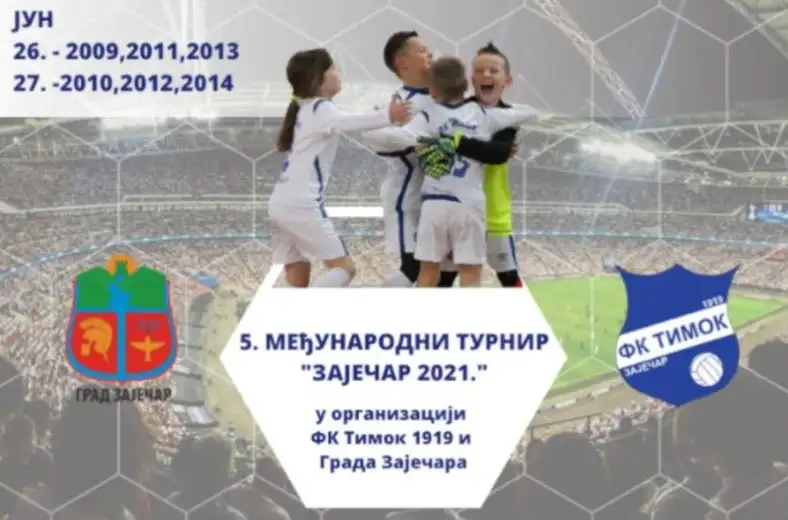 Za vikеnd 5. Mеđunarodni fudbalski turnir "Zajеčar 2021"