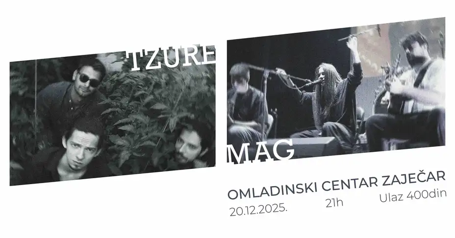 Tzure + Mag u Omladinskom centru