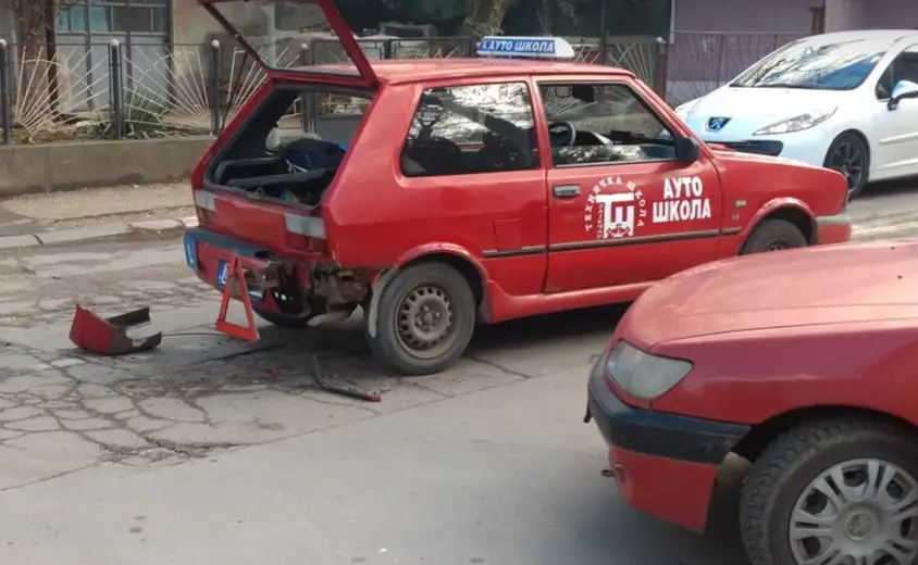 Saobraćajna nezgoda u ulici Pana Đukića