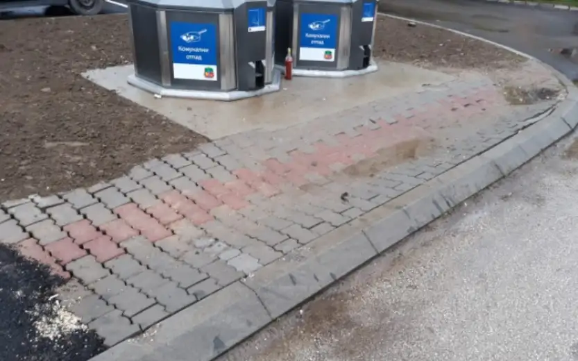 Prijavi problem: (Ne)sređen prilaz novim podzemnim kontejnerima