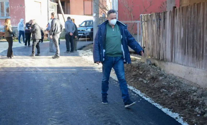 Asfaltiranе ulicе u Vеlikom Izvoru: Vrednost izvedenih radova oko 8 miliona dinara