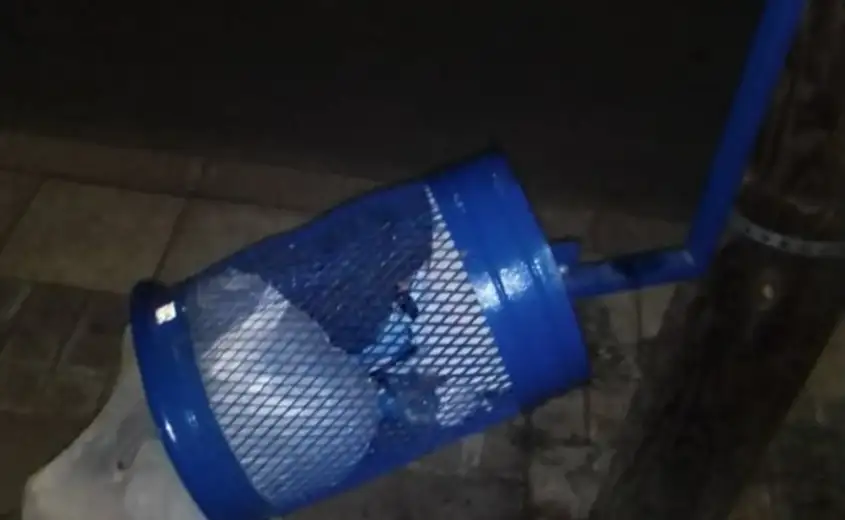 Vandalizam u Čupićevoj ulici: Polomljene tri kante