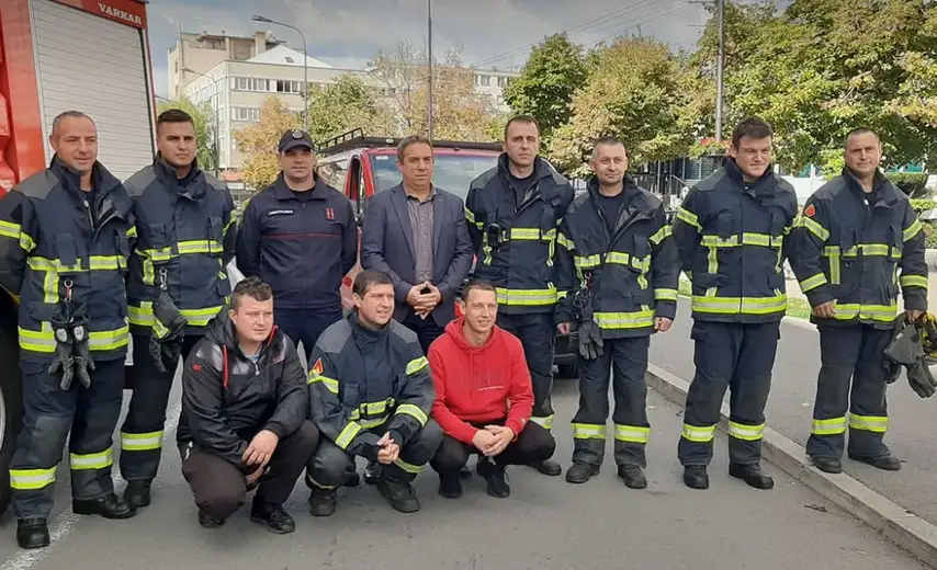 U Zaječaru održana pokazna vežba spasavanja, zbrinjavanja povređenih i gašenja požara