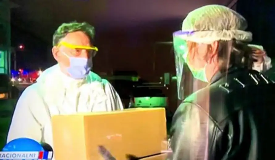 "Pink" i Željko Mitrović donirali 600 zaštitnih vizira