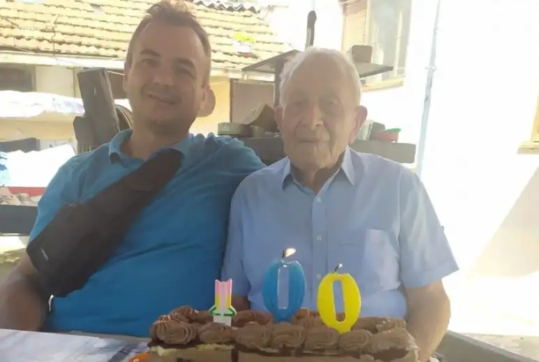 Vukosav Đorđević iz Zaječara danas je proslavio svoj 100. rođendan
