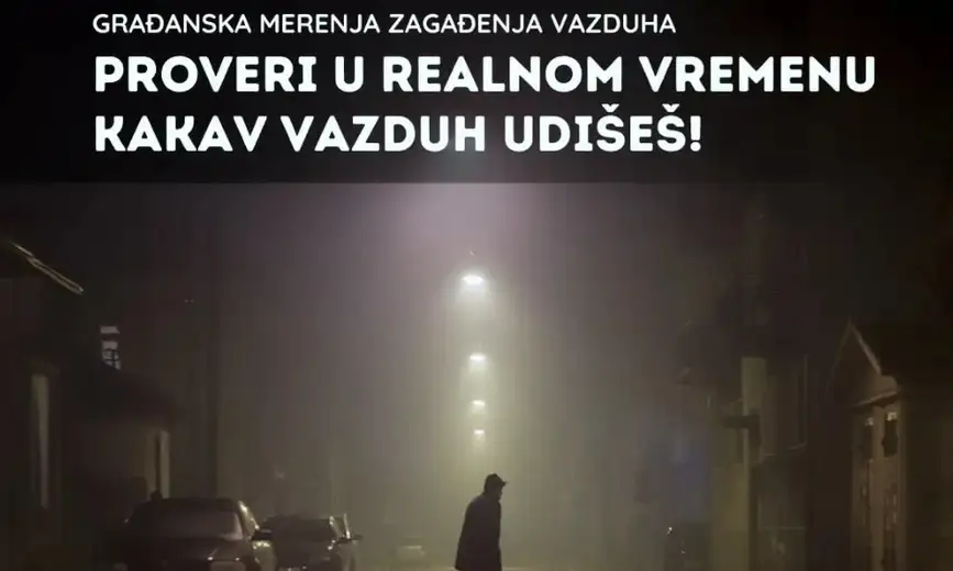 Tokom prošle nedelje u Zaječaru su postavljena četiri senzora zagađanja vazduha PM česticama koja podatke pokazuju u realnom vremenu