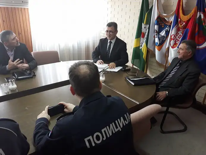 Sednica Okružnog štaba za vanredne situacije