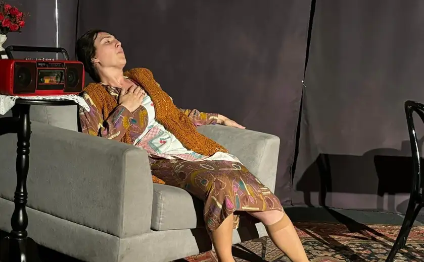 U Pozorišnom muzeju izvedena monodrama "Kad se zavese spuste"