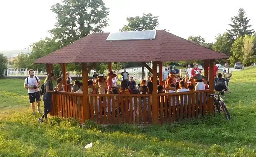 Ekološkom radionicom za decu svečano otvorena Zelena učionica na Kraljevici