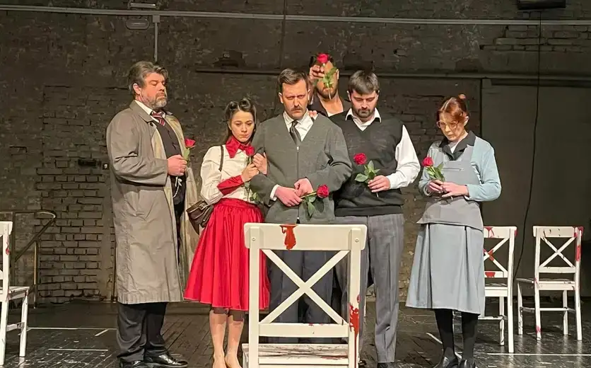 Predstava "Zjapina" izvedena u u Bitef teatru u Beogradu