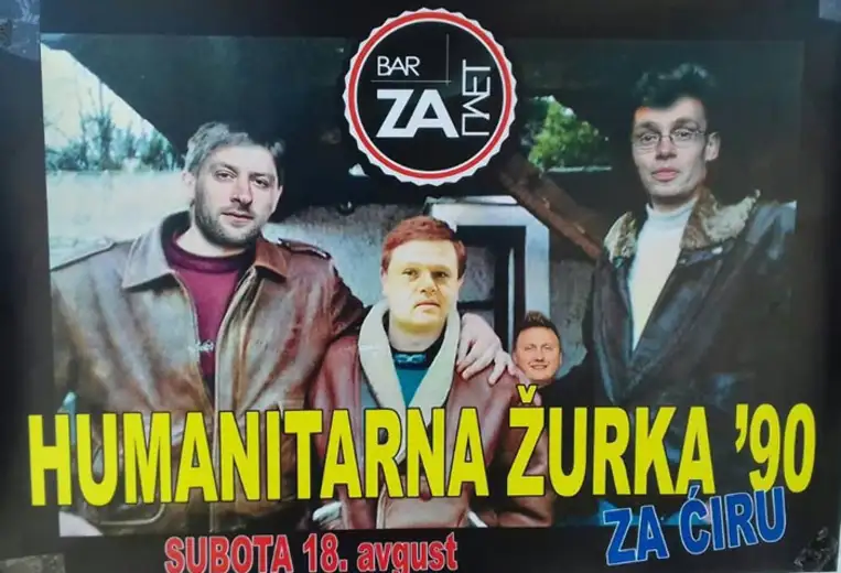 ZAPLETBAR: Žurka humanitarnog karaktera - muzika '90