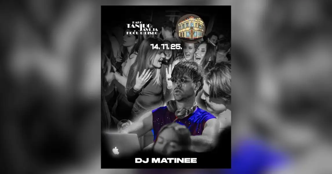 Žurka “Kako Tanjug javlja, hoću u disko” dolazi u Omladinski centar