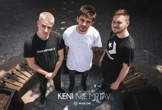 Super energični trio "Keni nije mrtav" u Omladinskom centru