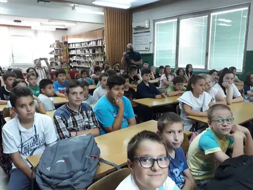 U osnovnoj školi "Hajduk Veljko" održano predavanje o istoriji Rimskog carstva