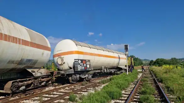 Iskliznula cisterna amonijaka između Rgotine i Borske Slatine