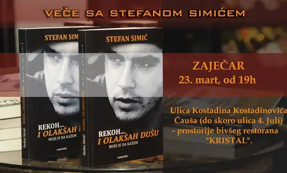 Veče sa Stefanom Simićem- "Teatar iskrenosti"