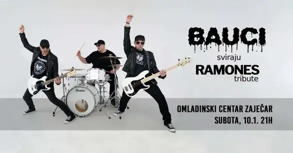 Bauci - Ramones Night u Zaječaru