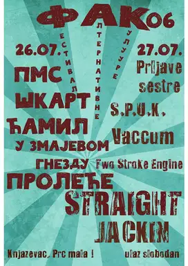 Festival alternativne kulture "FAK" u Knjaževcu