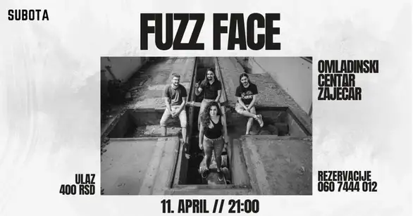 FUZZ FACE ponovo u Omladinskom centru!