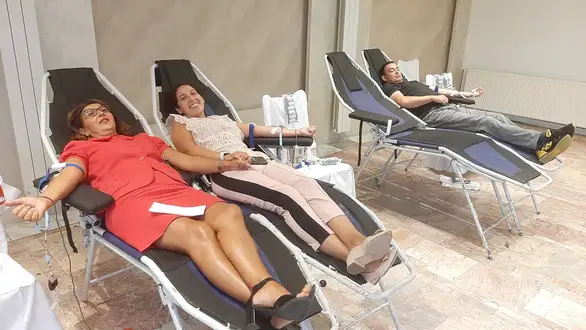 U hotelu Srbija TIS u toku akcija dobrovoljnog davanja krvi