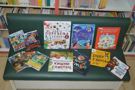 Nove knjige na dečjem odeljenju zaječarske biblioteke
