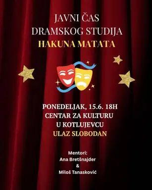 Javni čas Dramskog studija HAKUNA MATATA