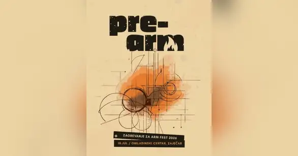 Zagrevanje za ARMfest u vidu preARMa počinje u dvorištu Omladinskog centra!