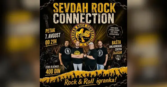 SEVDAH ROCK CONNECTION u Omladinskom centru