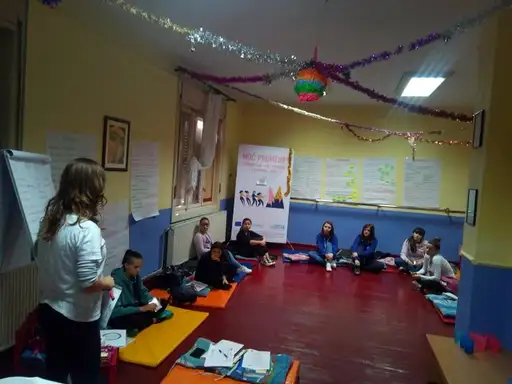 Kurs "Moć promene" u Dečijem Centru