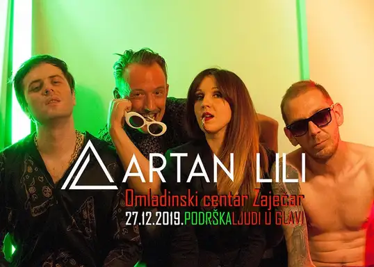 Koncert grupe Artan Lili u Omladinskom centru