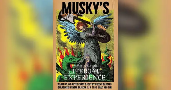 Omladinski centar: Koncert grupe Musky's iz Kladova
