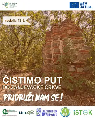 Eko Istok poziva na akciju čišćenja i sređivanja puta koji vodi do Zanjevačke crkve
