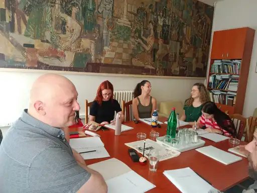 U zaječarskom teatru u toku rad na predstavi ,,Uvek spremne žene"