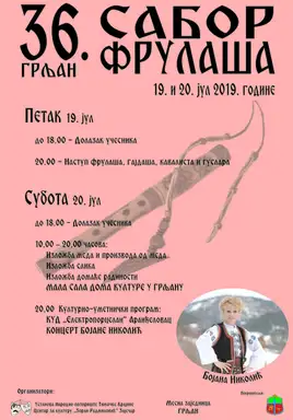 Sabor frulaša u Grljanu