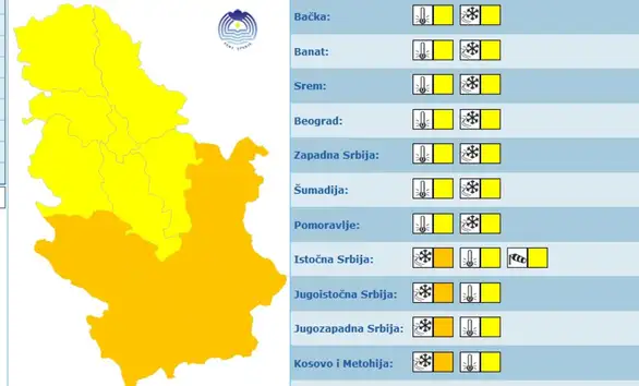 Meteoalarm saveti: Kako preživeti ledene dane!