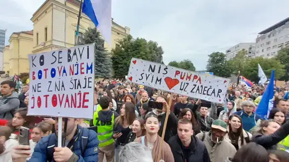 Više od 40 eko-organizacija podržalo studente i proteste u Zaječaru