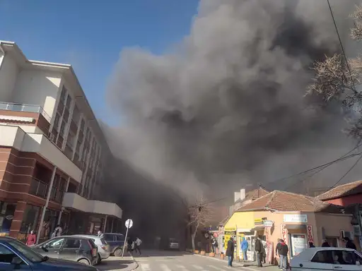 Boljevac: Vatrena stihija zahvatila je "Aman"